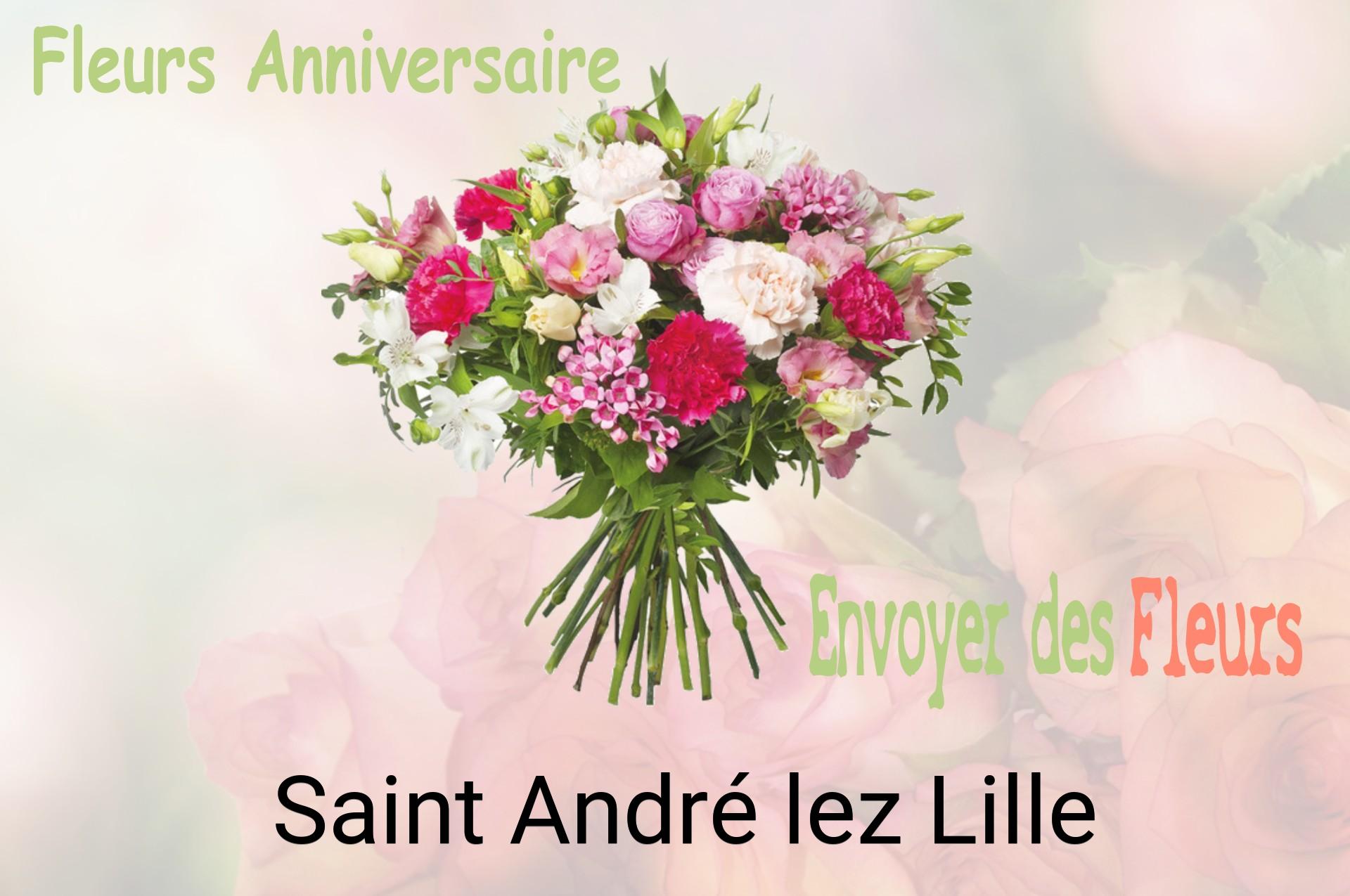 Bouquet de fleurs d’anniversaire livré à Saint-André-lez-Lille